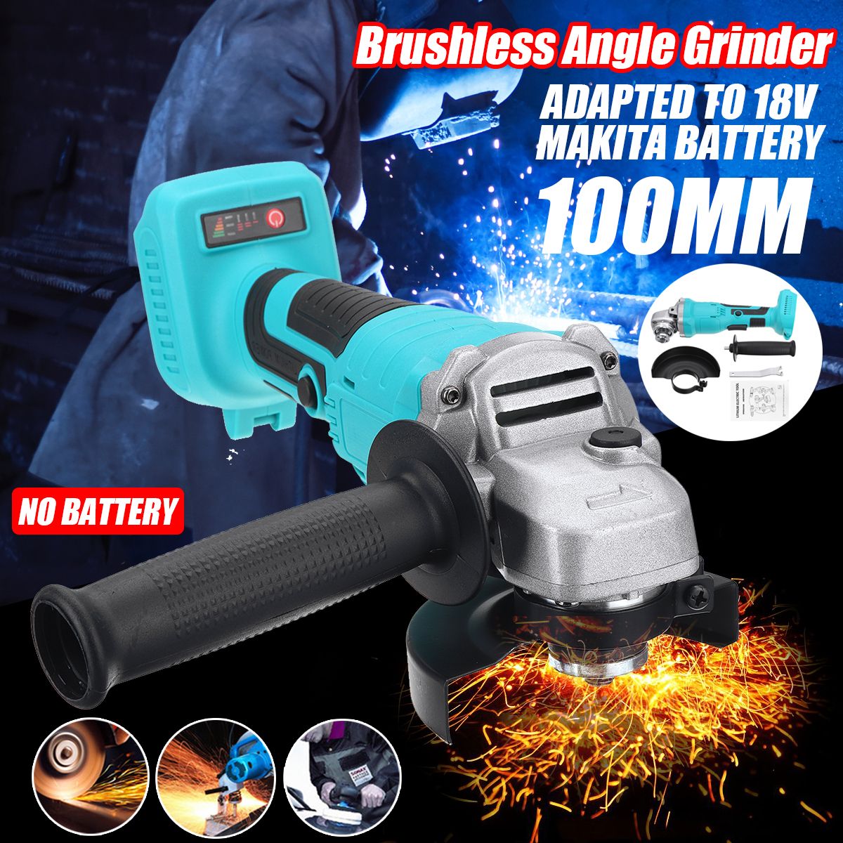 100mm-4-Brushless-Cordless-Electric-Angle-Grinder-Replace-For-18V-Makita-Li-ion-Battery-1644274