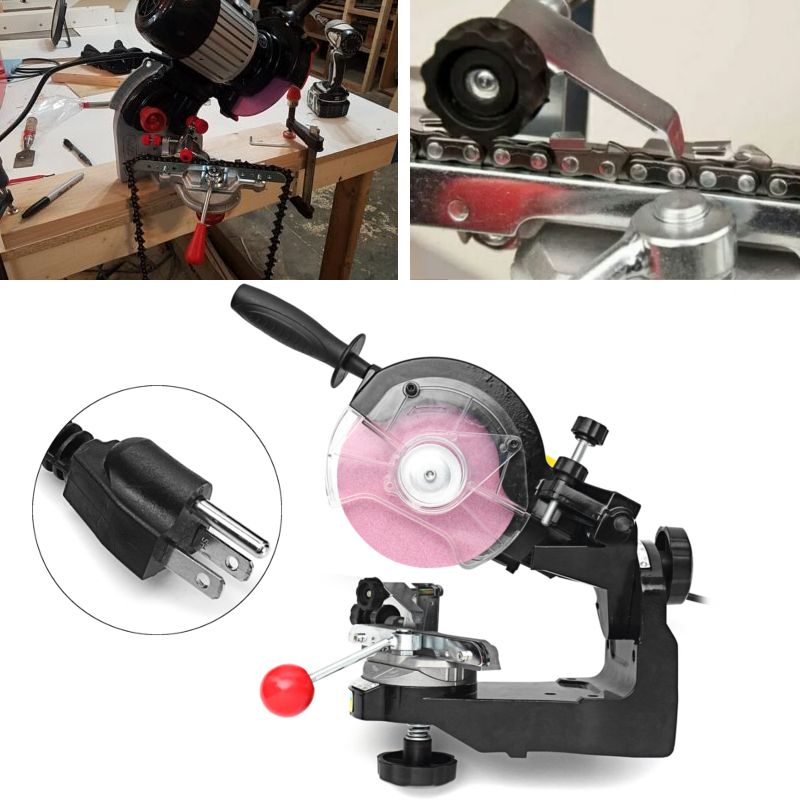 110-120V-Electric-Chainsaw-Sharpener-with-Grinding-Wheels-Bench-Saw-Chain-Grinder-Tools-1282984