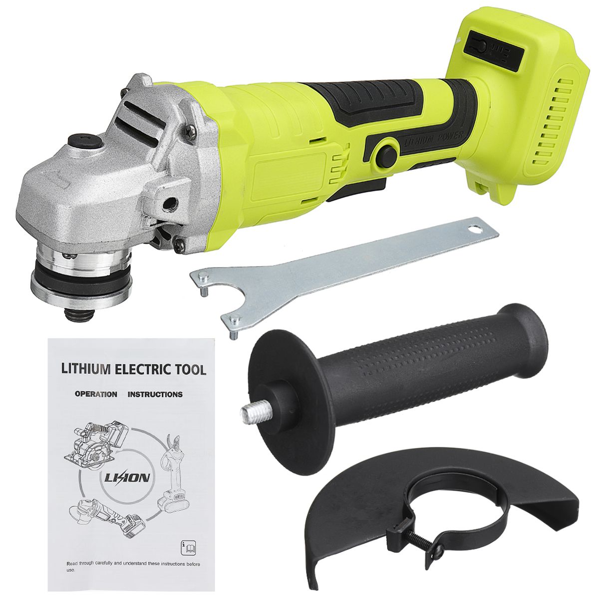 11000rpm-850W-125100mm-Brushless-Cordless-Angle-Grinder-For-Makita-18V-Battery-1757425