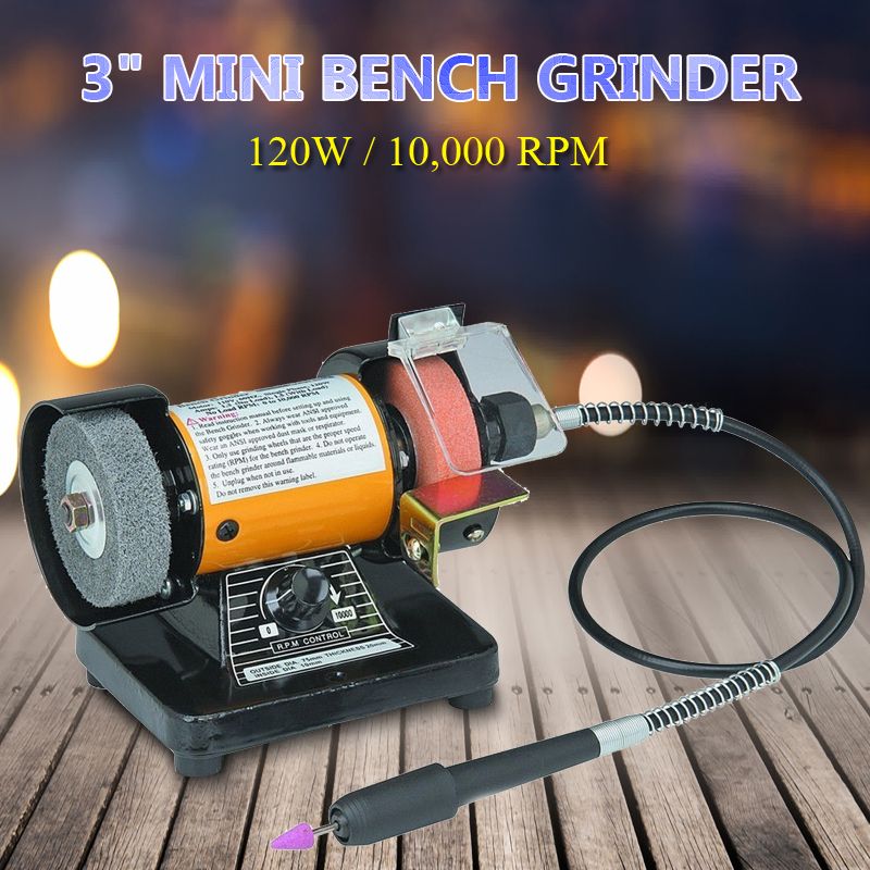 110V-AC-3-Inch-Mini-Bench-Grinder-Flexible-Shaft-Rotary-Grinder-Polisher-Tool-1187769