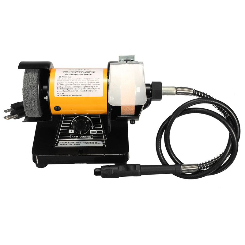 110V-AC-3-Inch-Mini-Bench-Grinder-Flexible-Shaft-Rotary-Grinder-Polisher-Tool-1187769