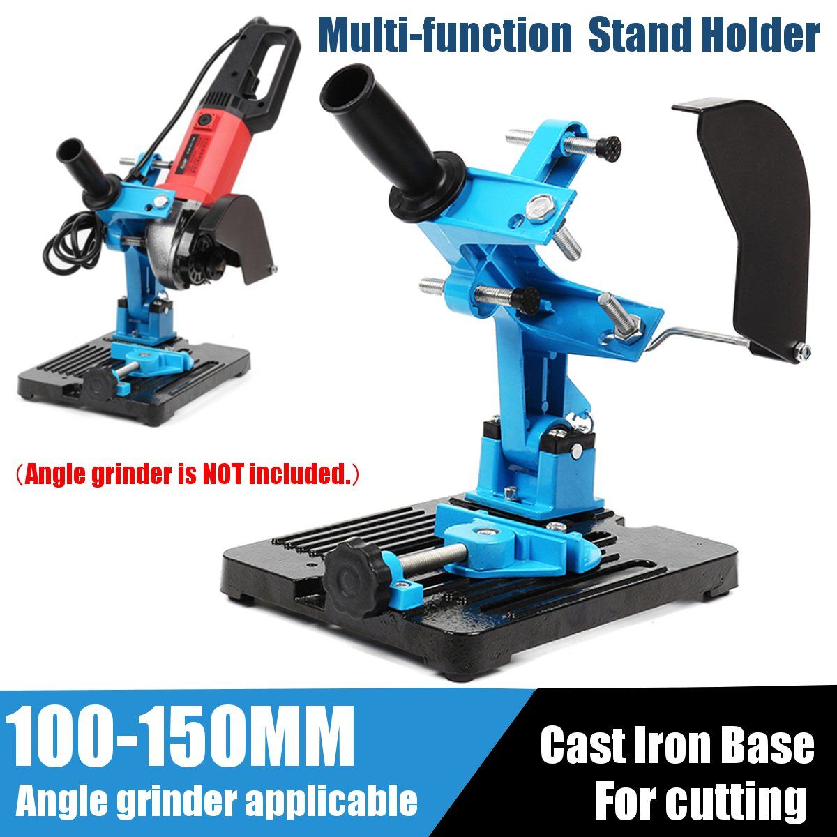 115-150-Angle-Grinder-Stand-Angle-Cutter-Support-Bracket-Holder-Dock-Cast-Iron-Base-Holder-1228298