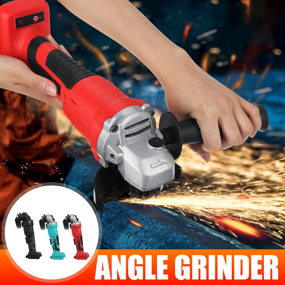 125mm-Cordless-Electric-Angle-Grinder-Cutting-Machine-Polisher-DIY-Power-Tool-1743685