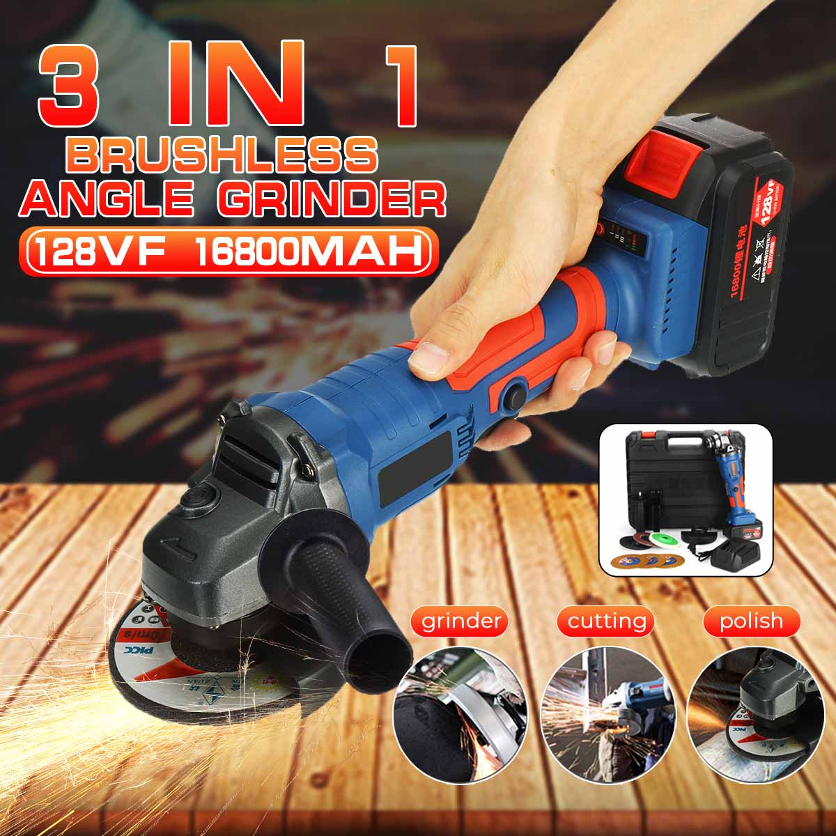 128VF-100mm-Cordless-Brushless-Angle-Grinder-Cutting-Grinding-Tool-Rechargeable-1661352