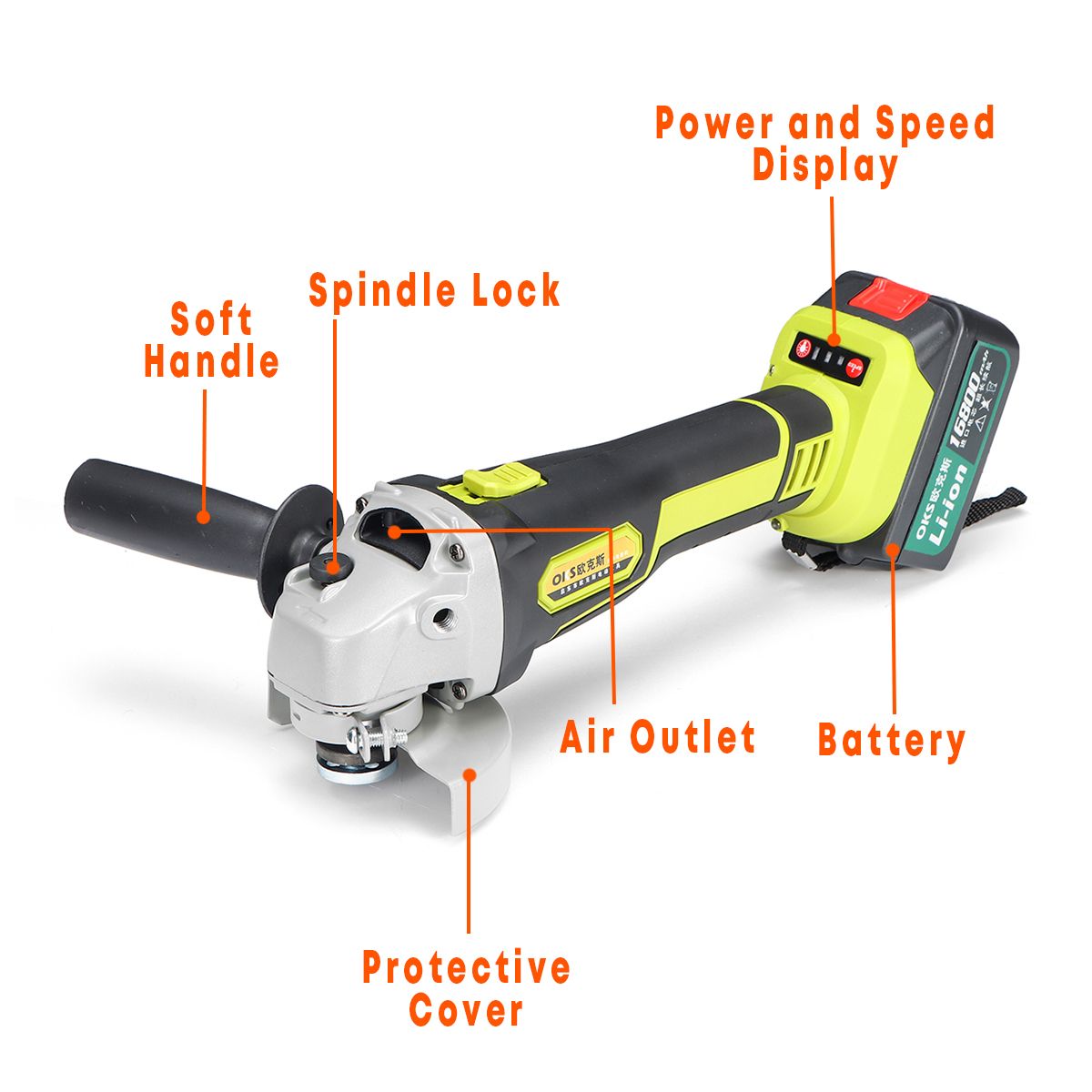 128vt-Angle-Grinder-Cordless-Brushless-Angle-Grinding-Cutting-Machine-Kit-Box-with-16800mAh-Battery-1576535