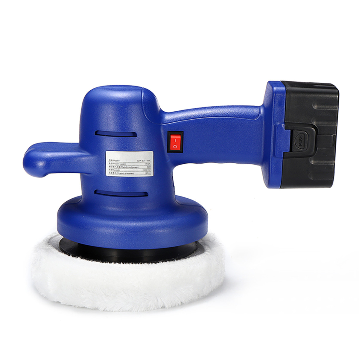 12V-2500RPM-7quot-Electric-Cordless-Polisher-Waxer-Buffer-Auto-Waxer-Polishing-Machine-1361688