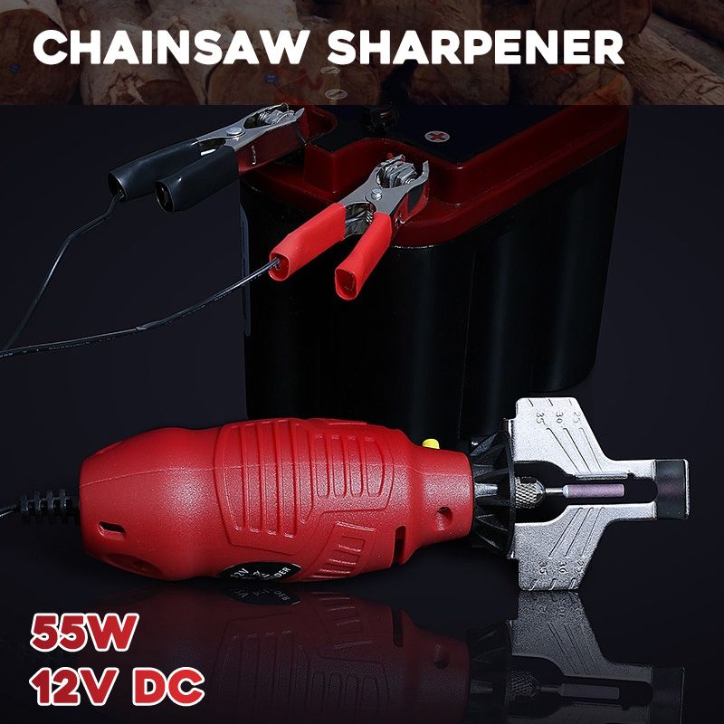 12V-Chainsaw-Sharpener-Electric-Handheld-Grinder-Tools-File-Set-1537976