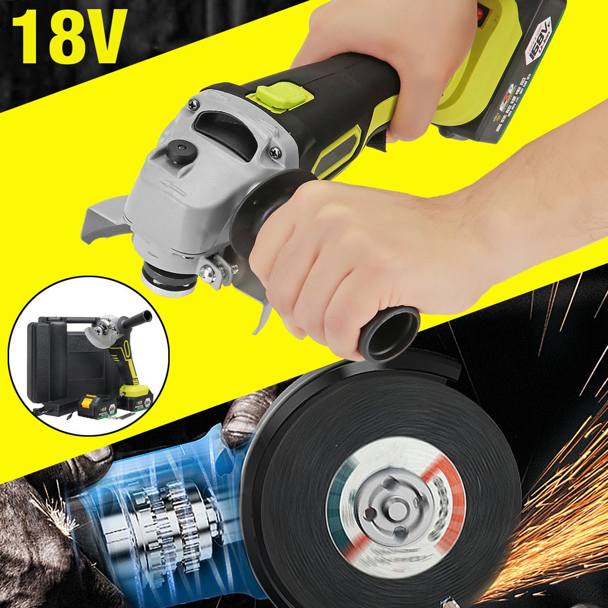 1300W-18800mAh-Rechargable-Cordless-Brushless-Angle-Grinder-2-Gears-Disc-Polishing-Machine-Grinding--1420501