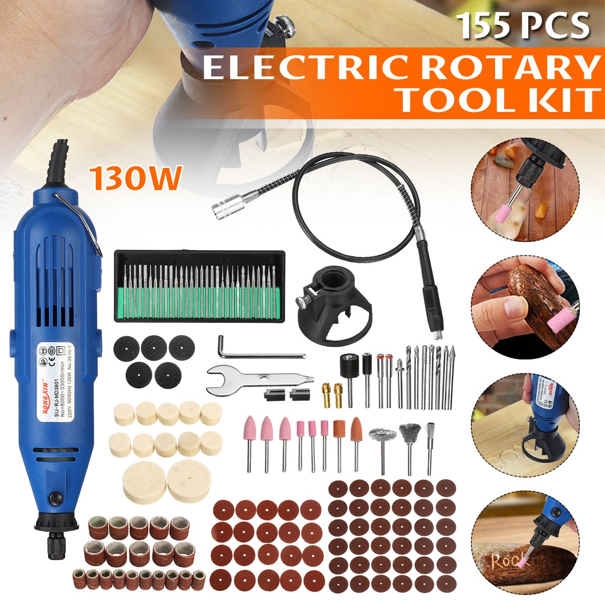 155Pcs-130W-Electric-Mini-Grinder-6-Gear-Drill-Set-Rotary-Tool-amp-Flexible-Shaft-Engraving-Polishin-1569043