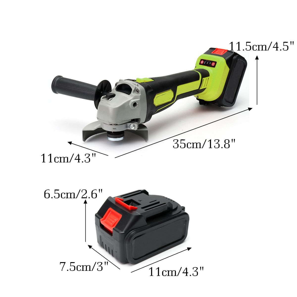 188VF218VF-Brushless-Cordless-Angle-Grinder-Electric-Power-Angle-Grinding-Cutting-W-1-or-2-Li-ion-Ba-1431177