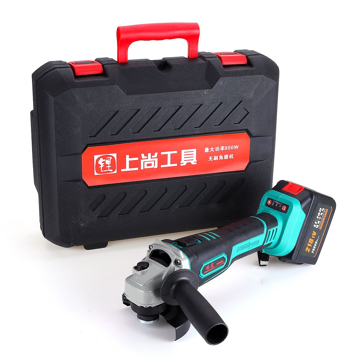 218TV-29800mAh-600W-12000rmin-Cordless-Electric-Angle-Grinder-Power-Cutting-Tool-with-3-125mm-Cuttin-1641209