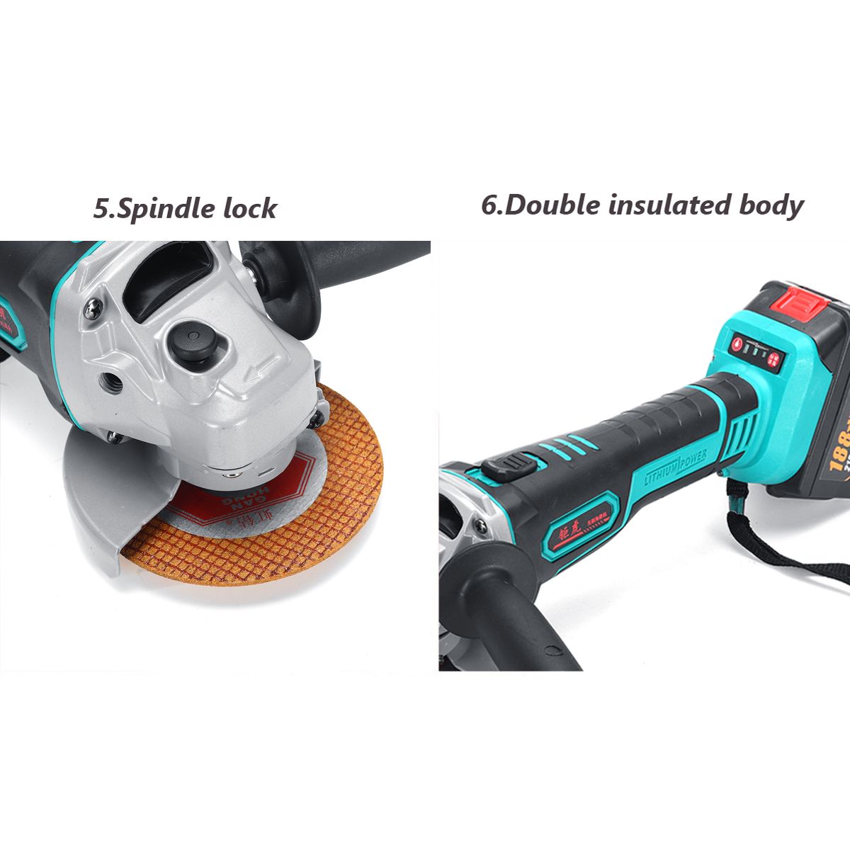 218TV-29800mAh-600W-12000rmin-Cordless-Electric-Angle-Grinder-Power-Cutting-Tool-with-3-125mm-Cuttin-1641209