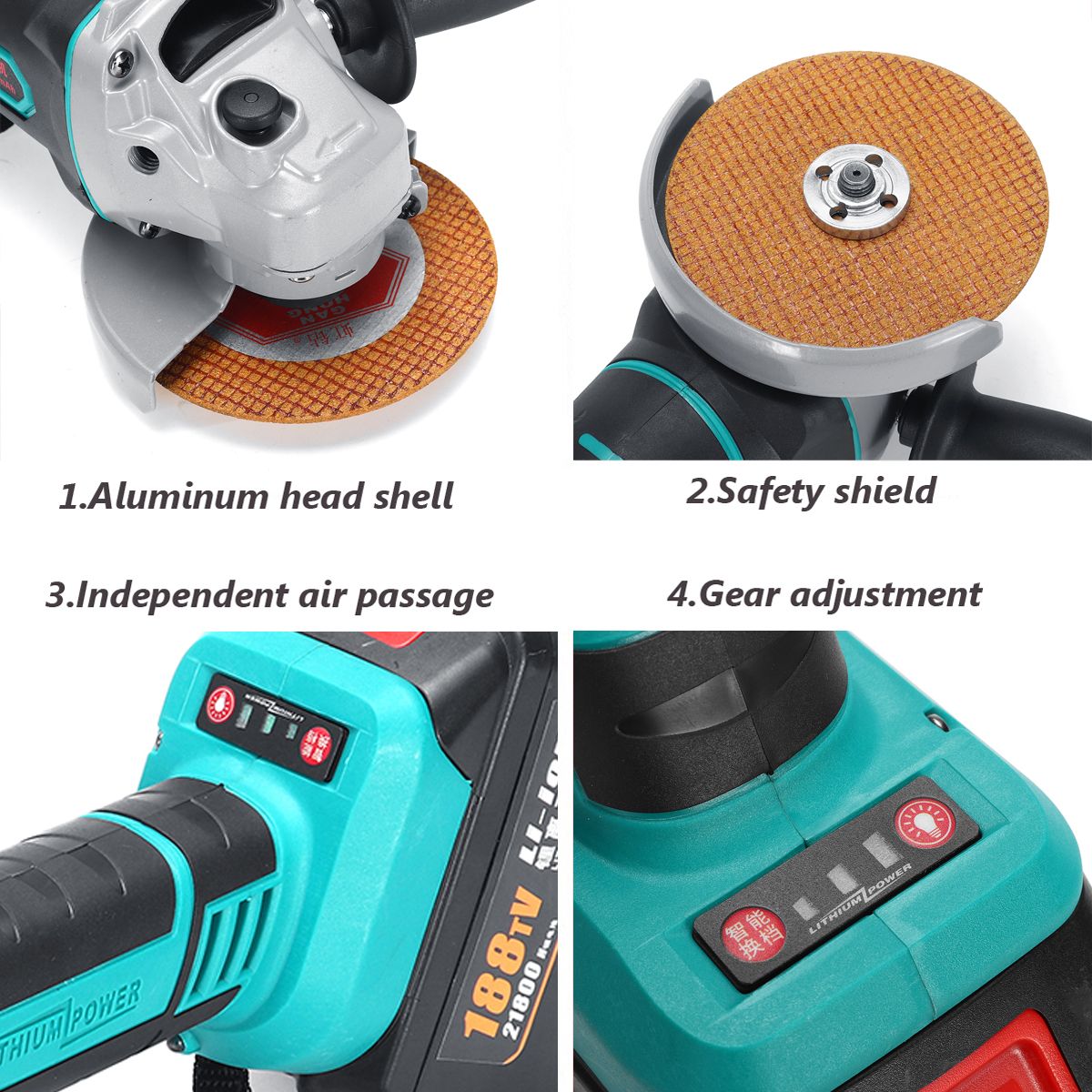 218TV-29800mAh-600W-12000rmin-Cordless-Electric-Angle-Grinder-Power-Cutting-Tool-with-3-125mm-Cuttin-1641209