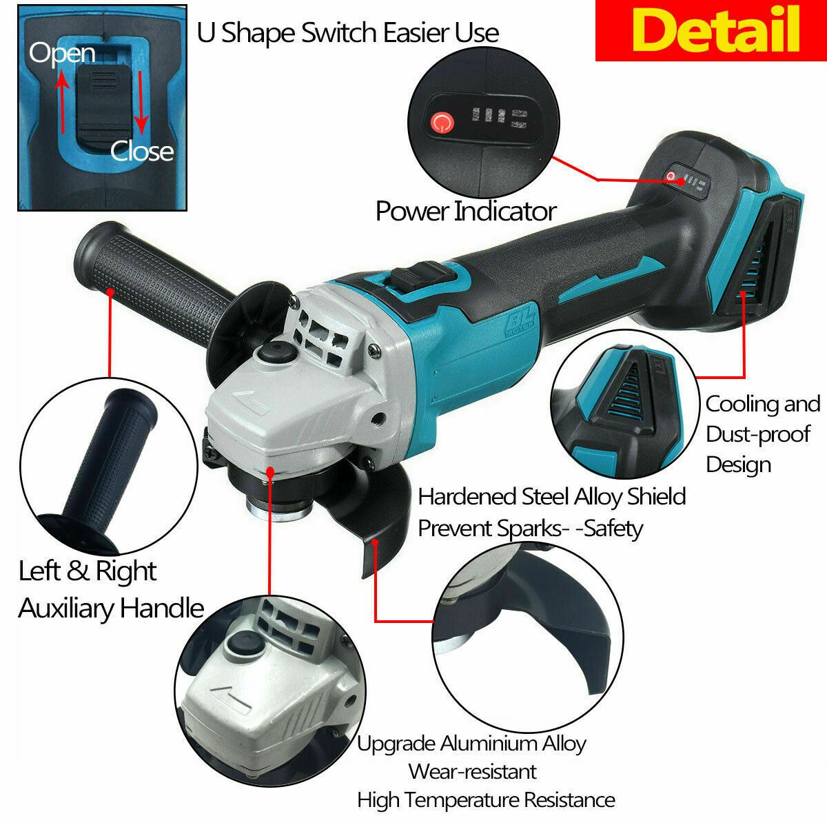21V-Cordless-Brushless-Lithium-Ion-Angle-Grinder-Grinding-Power-Tool-Cutting-1707731