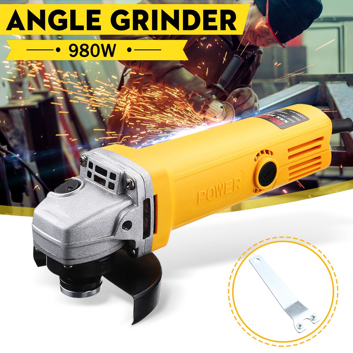 220V50Hz-980W-11000rmin-Angle-Grinder-Electric-Angle-Grinding-Cutting-Power-Tools-100mm-Diameter-1414378
