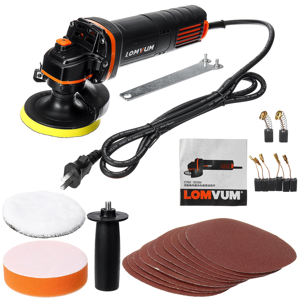 2400W-220V-360-Degree-Car-Polisher-Machine-Polisher-Buffer-Sander-Sponge-Pad-Set-1711736