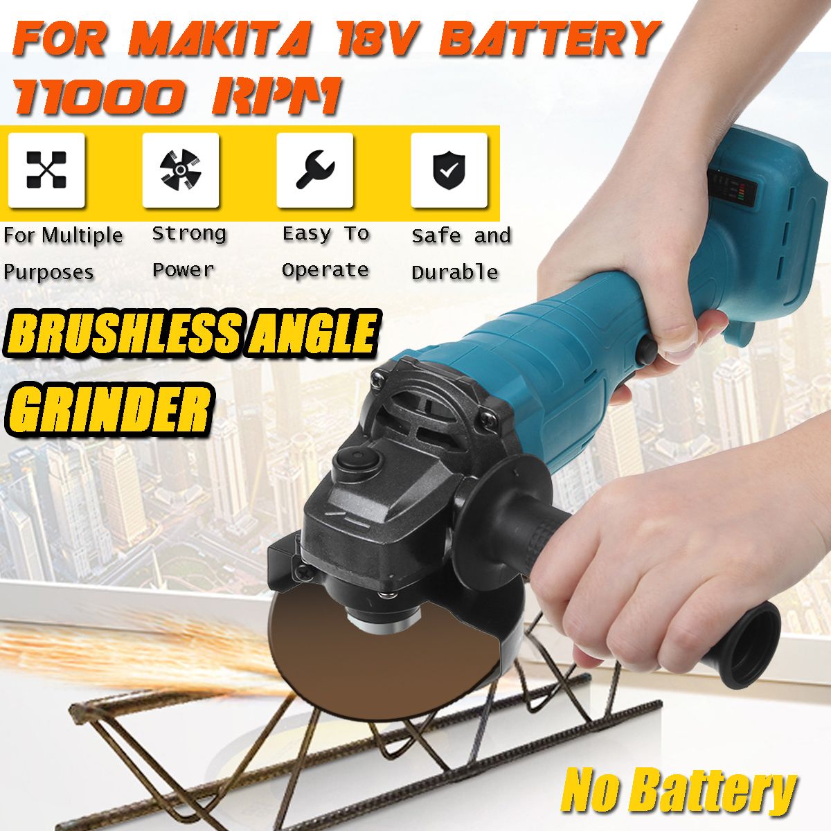 8500RPM-125mm-Cordless-Brushless-Electric-Angle-Grinder-For-Makita-18V-Battery-1740323
