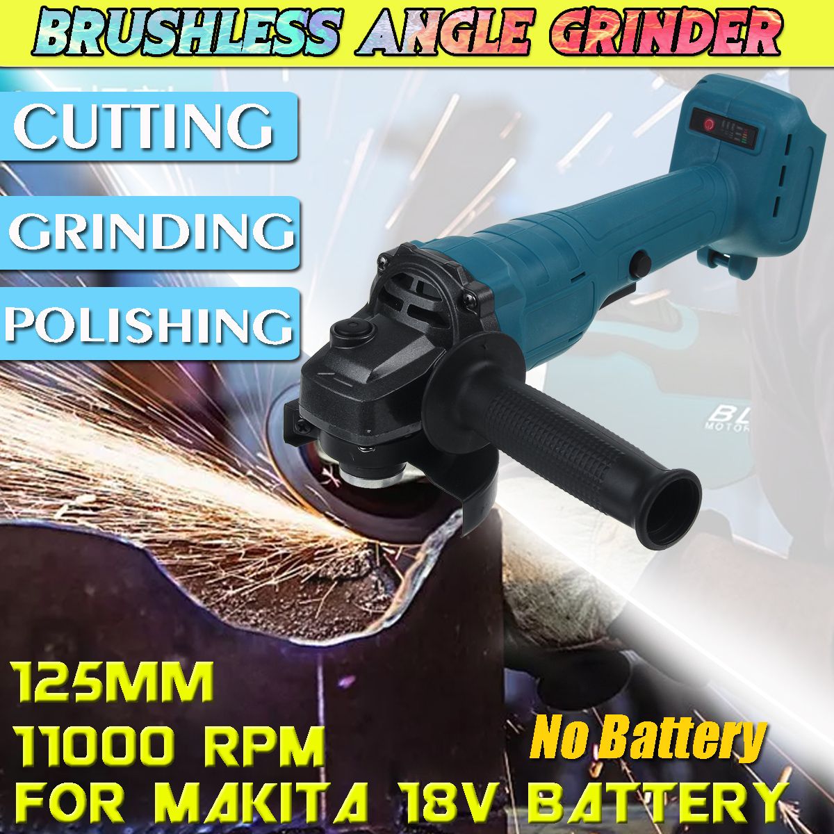 8500RPM-125mm-Cordless-Brushless-Electric-Angle-Grinder-For-Makita-18V-Battery-1740323