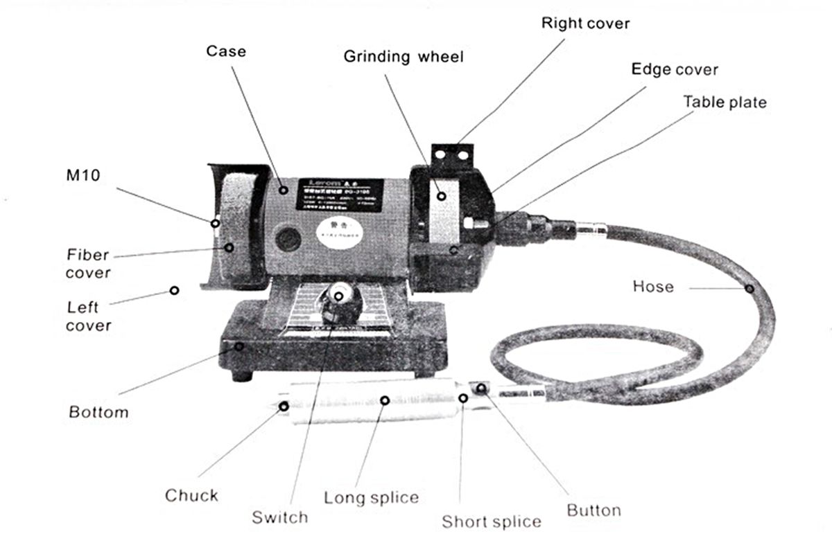 BG-3108A-220V-150W-Electric-Bench-Grinder-Machine-Double-Wheel-Grinding-Pivots-Polishing-Tools-Set-1758740