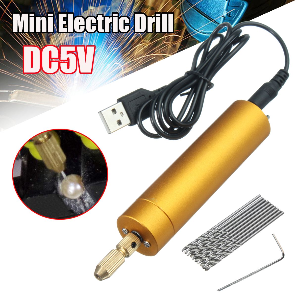DC5V-Mini-Portable-Handheld-Drill-DIY-Micro-Electric-Hand-Drill-With-10x-Twist-Bits-1245208