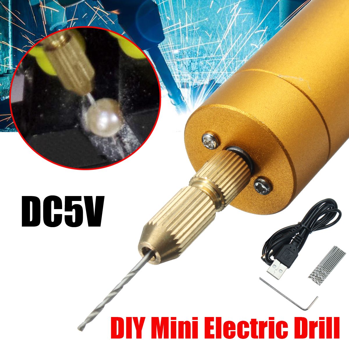 DC5V-Mini-Portable-Handheld-Drill-DIY-Micro-Electric-Hand-Drill-With-10x-Twist-Bits-1245208