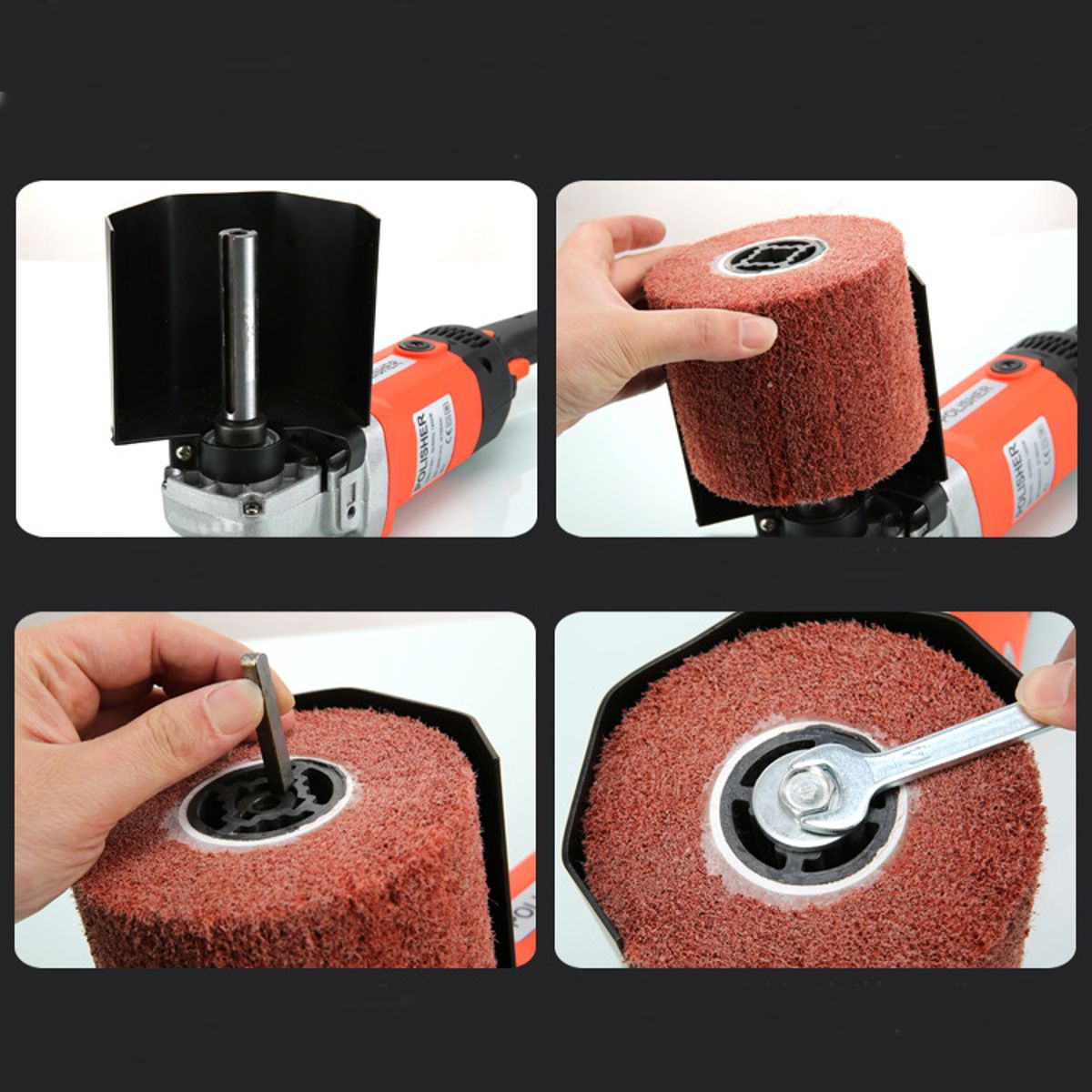 Electric-Polishing-Burnishing-Machine-Burnisher-Sander-Polisher--2G-Rinding-Wheels-1611379