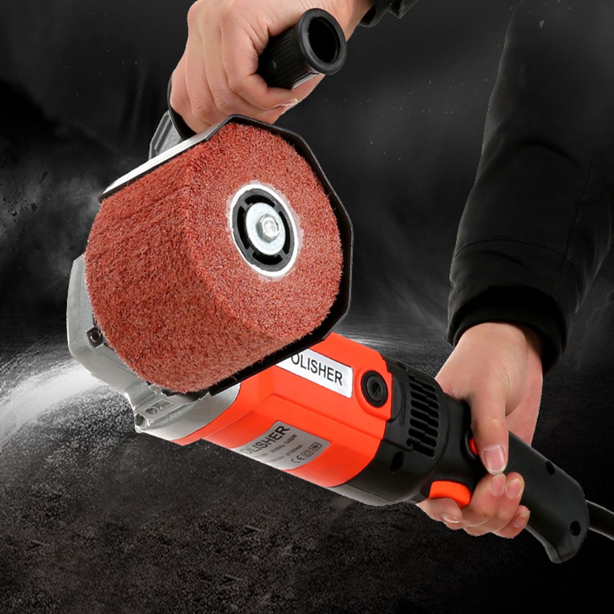 Electric-Polishing-Burnishing-Machine-Burnisher-Sander-Polisher--2G-Rinding-Wheels-1611379