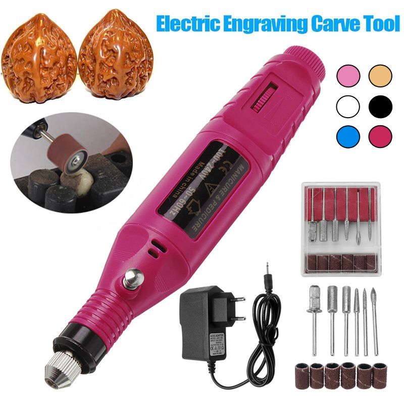 Professional-Acrylic-Electric-Engraving-Pen-Nail-Art-Drill-File-Manicure-Pedicure-Polishing-Tools-Ki-1440373