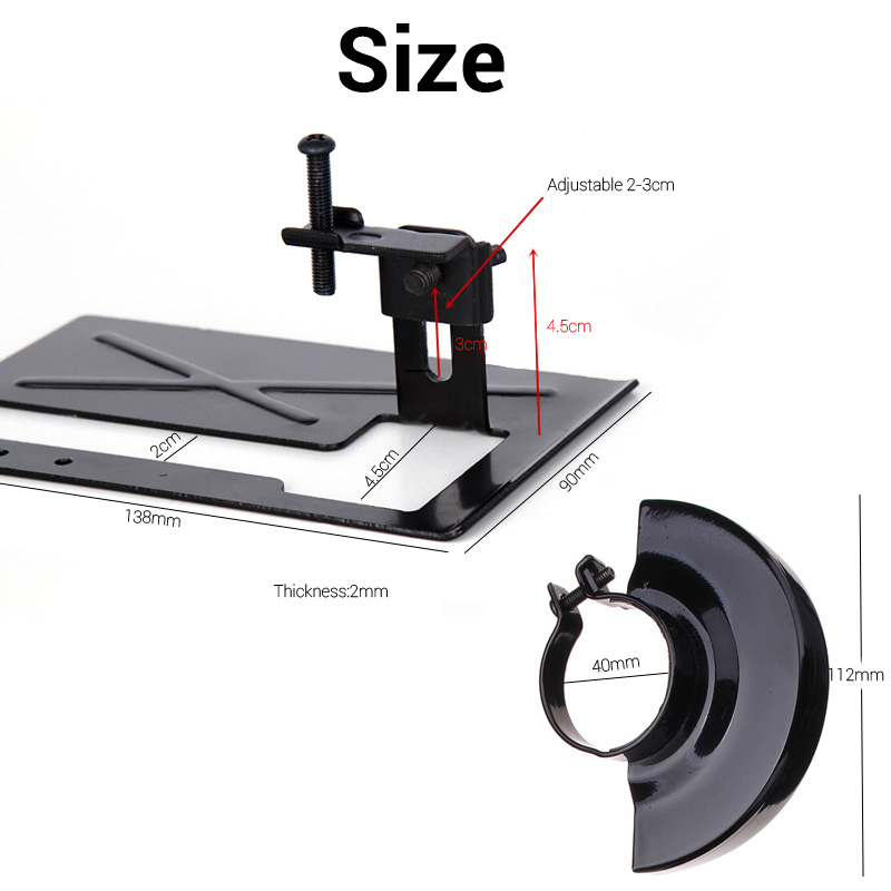 Variable-Angle-Grinder-Cutting-Machine-Conversion-Tool-Grinder-Holder-With-Cover-1225094