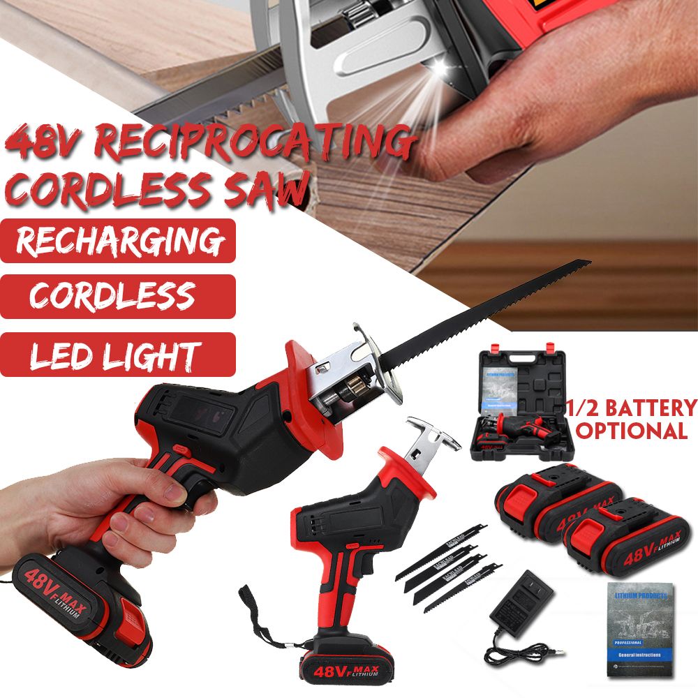 110-240V-Lithium-Ion-Cordless-Reciprocating-Saw-Rechargeable-w4-Blades-12-Battery-1669890