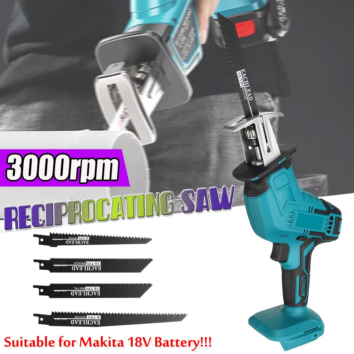 18V-10mm-Coedless-Handheld-Electric-Reciprocating-Saw-Variable-Speed-Electric-Saw-With-4X-Saw-Blades-1687358