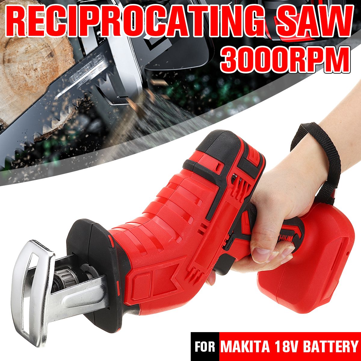 18V-Cordless-Mini-Electric-Reciprocating-Saw-Body-Only-Replacement-For-Makita-1628588
