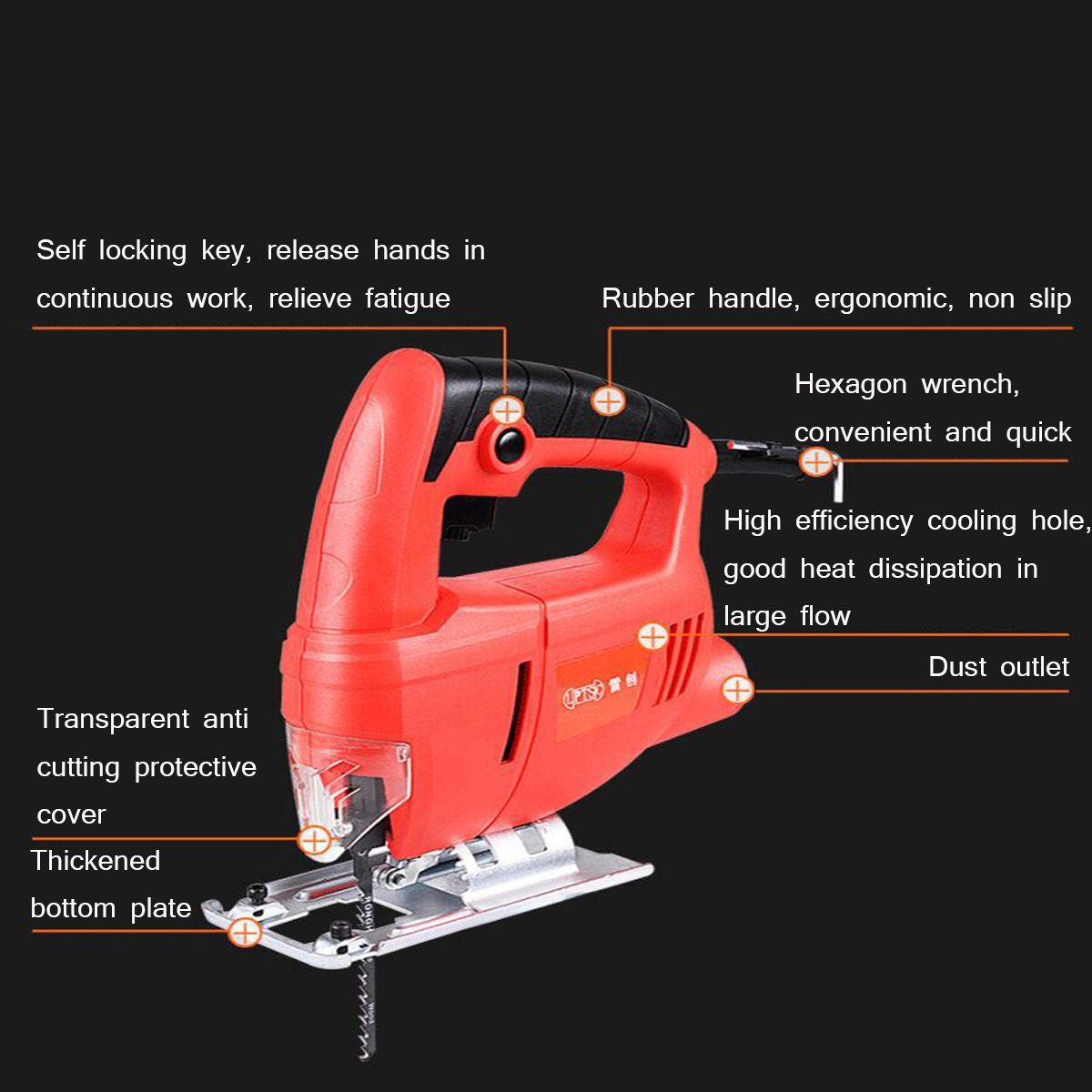 220V-980W-Electric-Jigsaw-Jig-Saw-amp-Wood-Metal-Plastic-Cutting-Blade-DIY-Woodworking-Tool-1728461