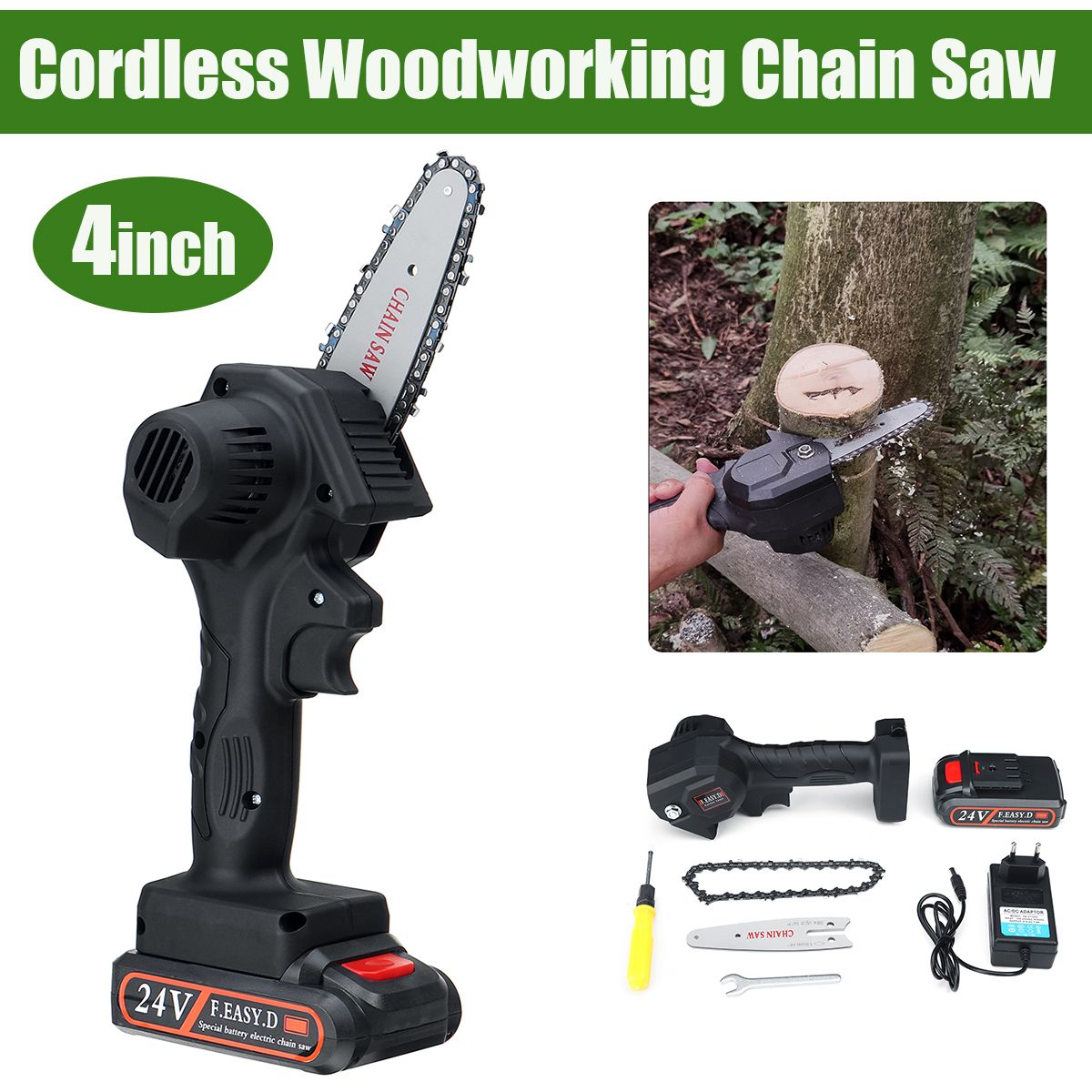 24V-Rechargeable-Cordless-Electric-Saw-Portable-Woodworking-Cutting-Tool-W-Battery-1740320