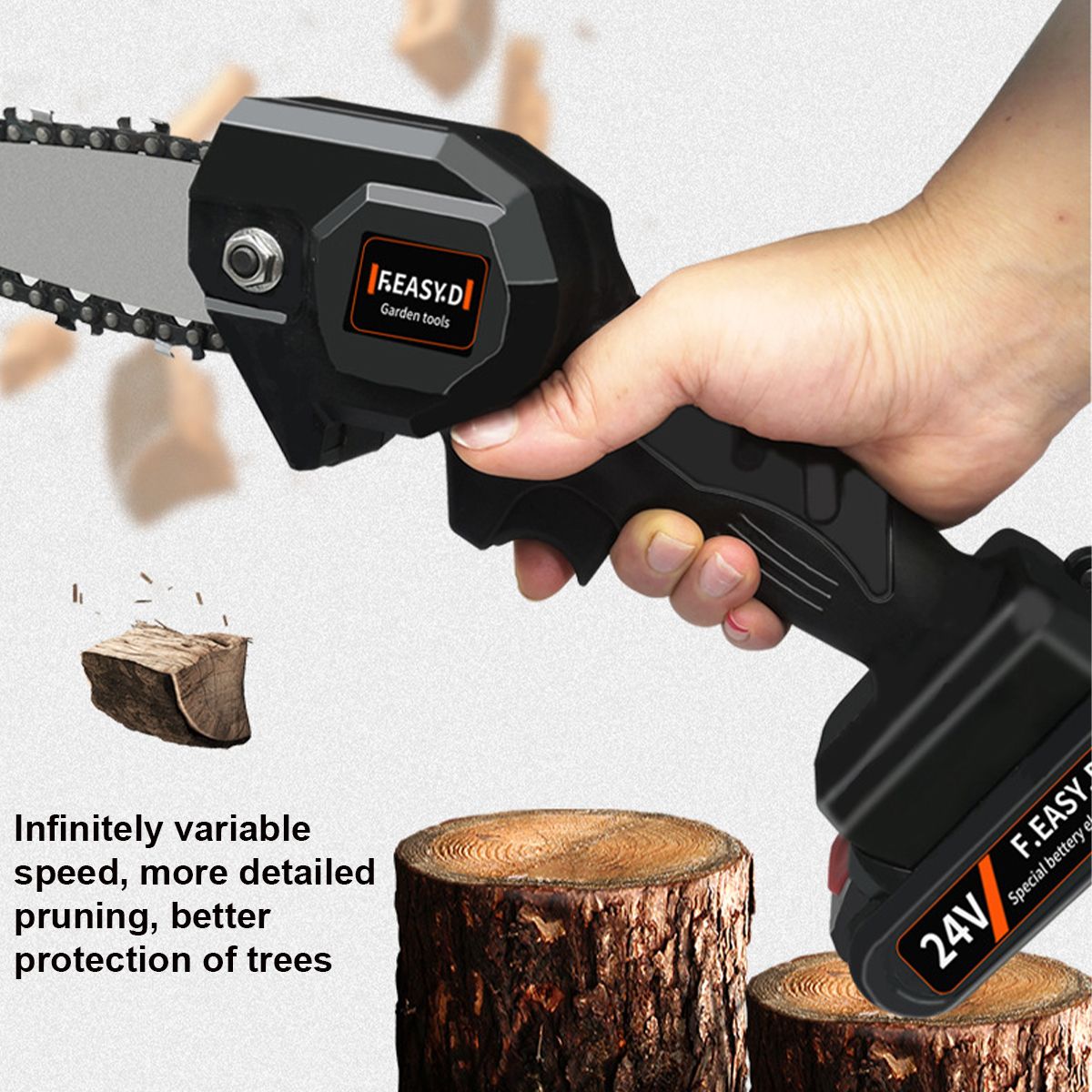 24V-Rechargeable-Cordless-Electric-Saw-Portable-Woodworking-Cutting-Tool-W-Battery-1740320