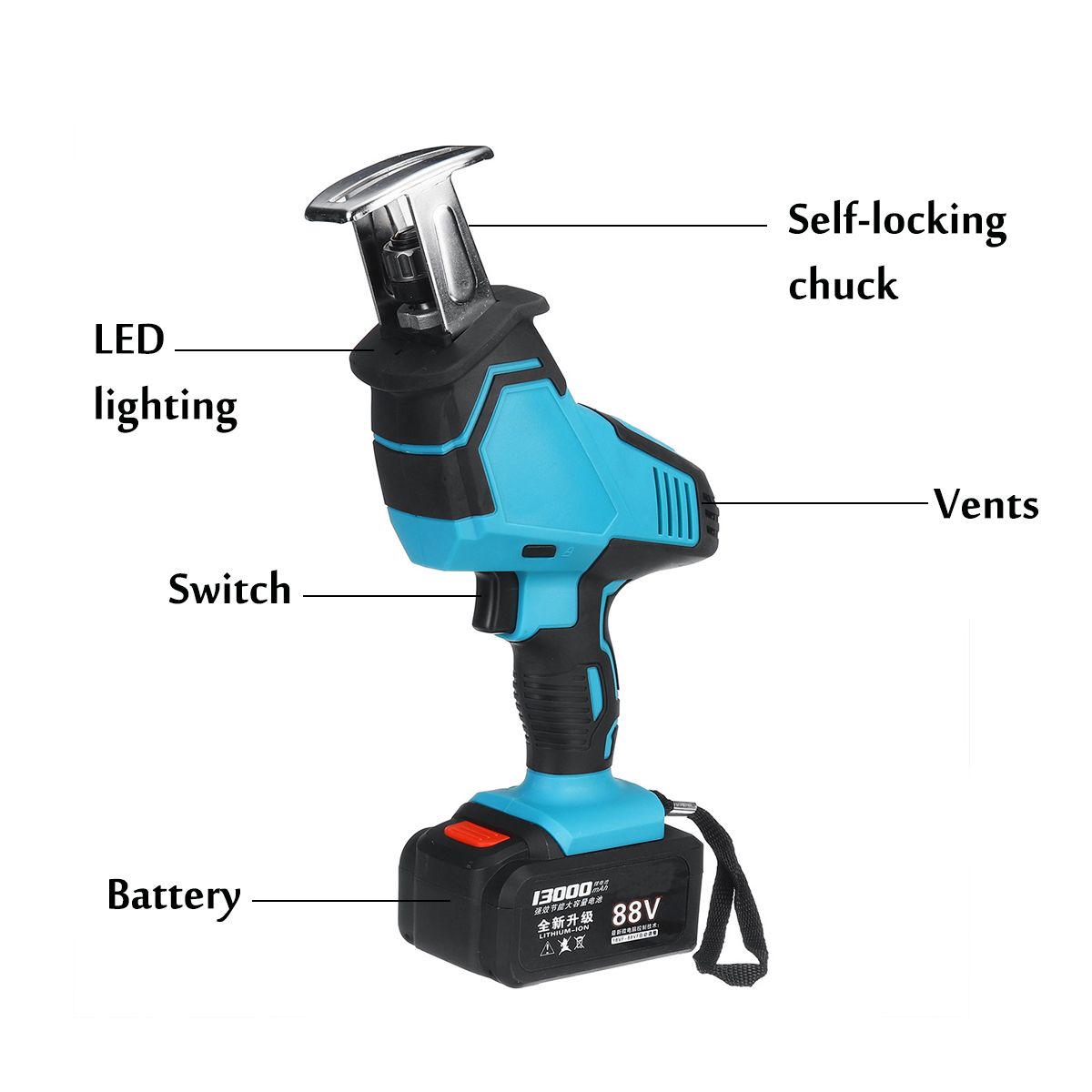 26V88V-6000mAh13000mAh-Cordless-Reciprocating-Saw-Electric-Lithium-Sabre-Saw-with-5-Saw-Blades-1585004