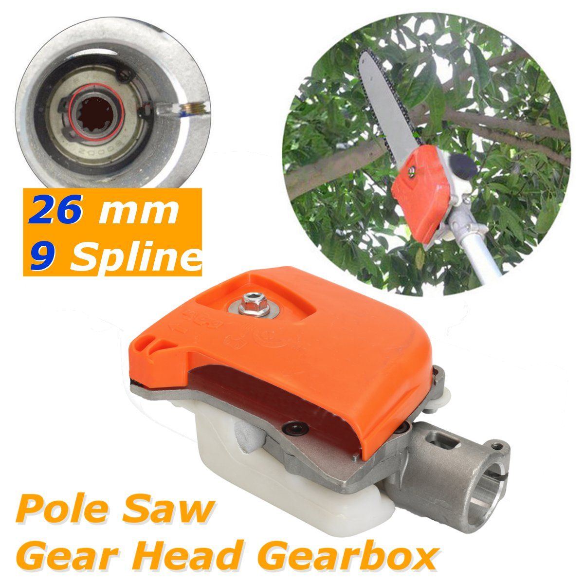 26mm-9-Gears-Pole-Saw-Chainsaw-Gear-Head-Gearbox-for-Stihl-Trimmer-1233430