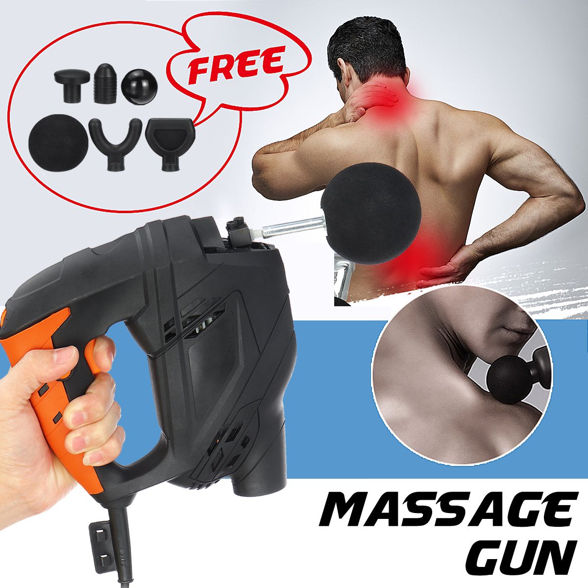 3000-RMin-6-Speed-2cm-Stroke-Percussion-Massager-Handheld-Deep-Muscle-Relief-Massager-W-6-Tips-1627502