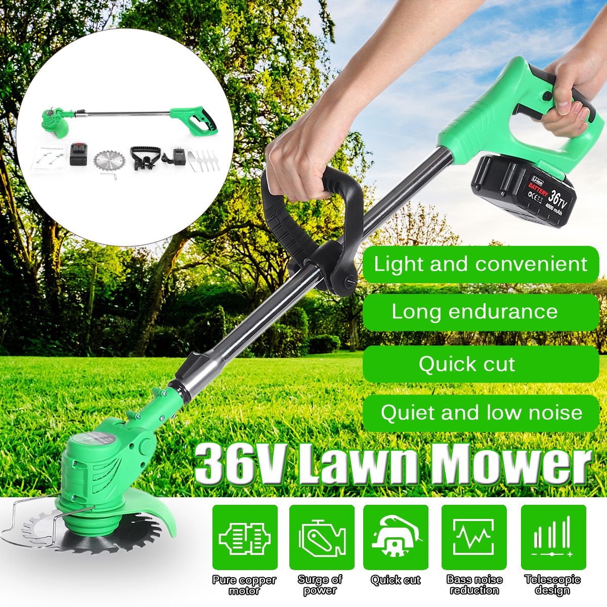 36V-650W-Electric-Lawn-Mower-Small-Lithium-Ion-Cordless-Garden-Yard-Grass-Trimmer-1735695