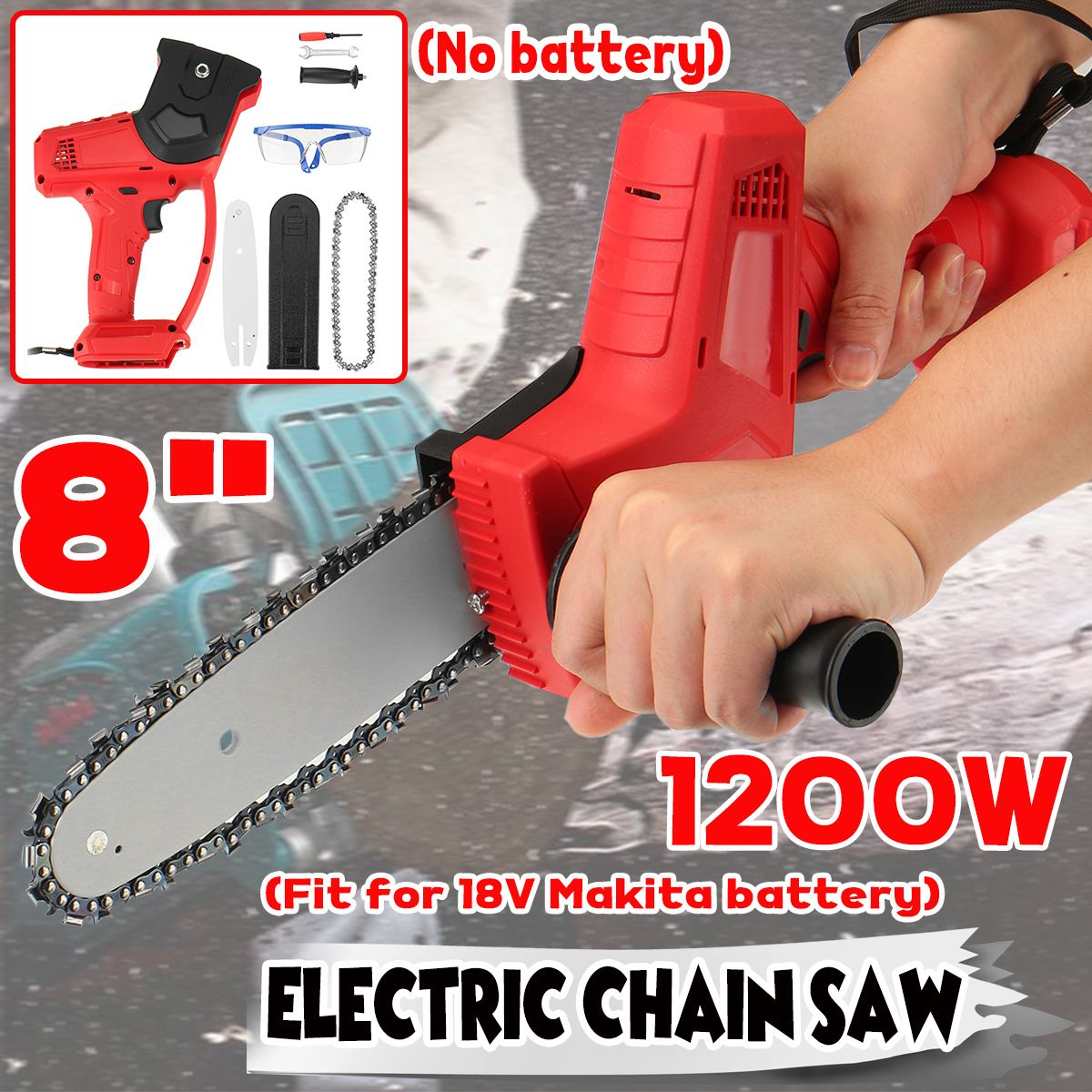 8-Inch-Cordless-Electric-Chain-Saw-Multifunctional-Wood-Cutting-Tool-For-Makita-18V-Battery-1751294