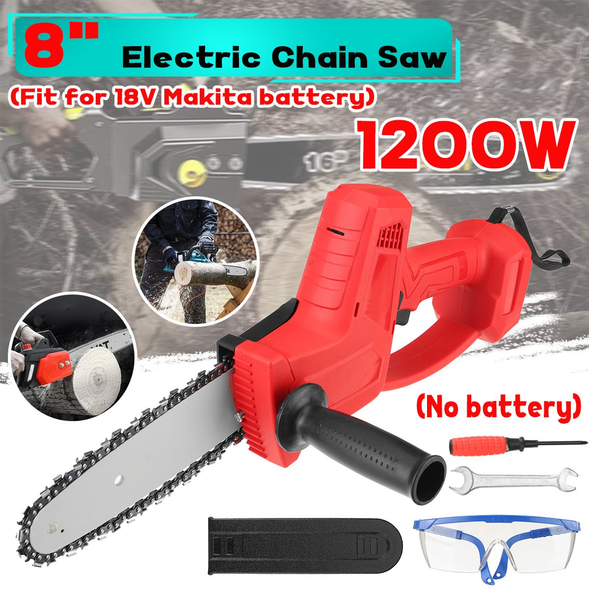 8-Inch-Cordless-Electric-Chain-Saw-Multifunctional-Wood-Cutting-Tool-For-Makita-18V-Battery-1751294