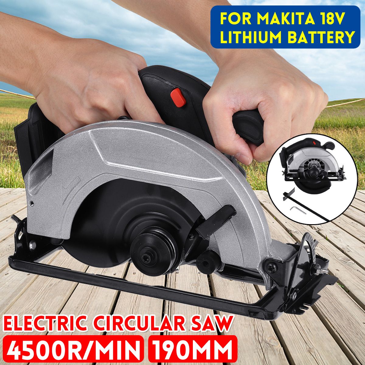 Electric-Laser-Circular-Saw-Corded-Cutting-Tool-For-Makita-18V-Lithium-Battery-1734554