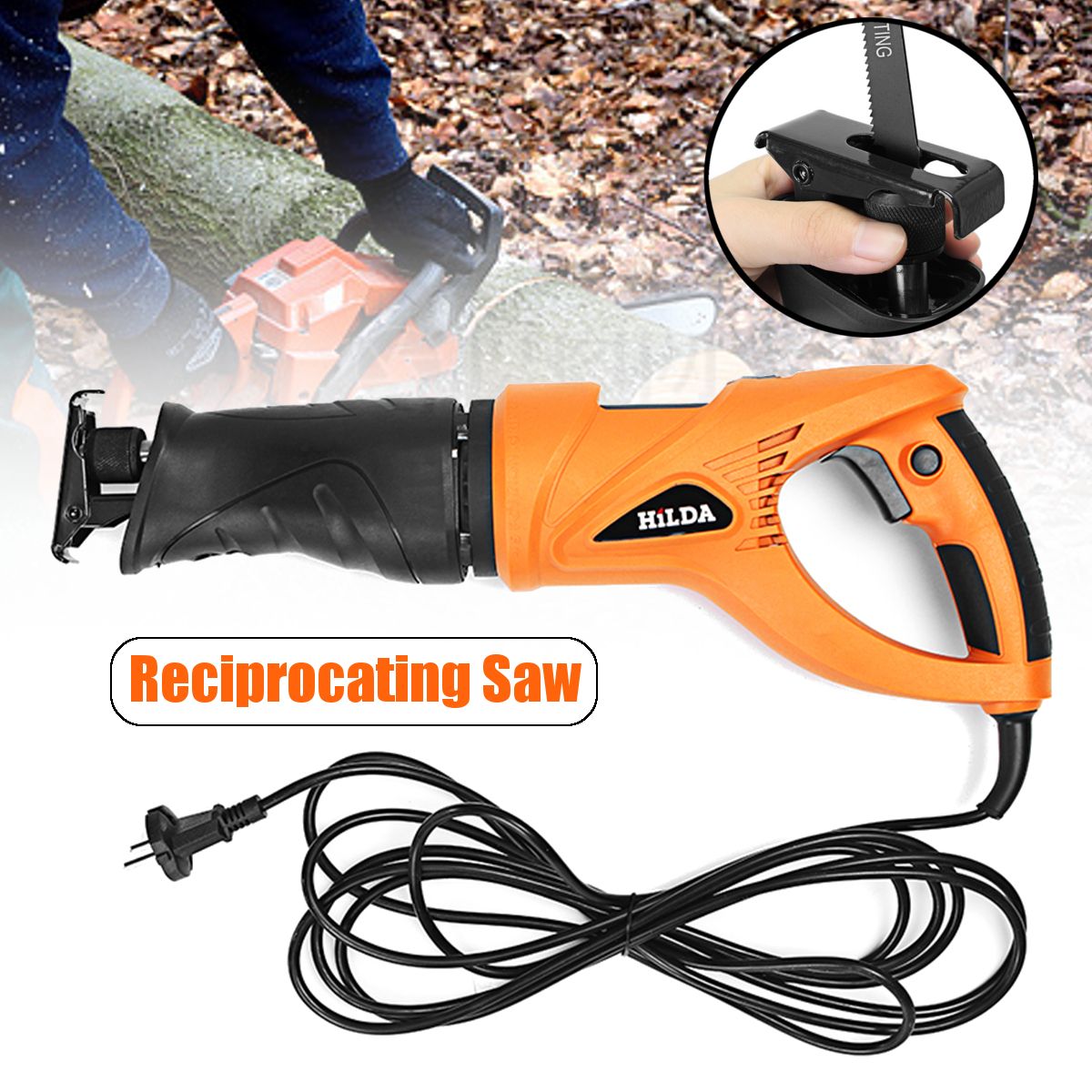 HILDA-220V-850W-Electric-Reciprocating-Saw-Wood-Metal-Cutting-Tools-Speed-Adjust-1240738