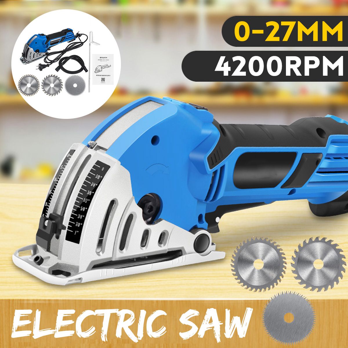Mini-500W-220V-240V-AC-Electric-Saw-Chainsaw-1558049
