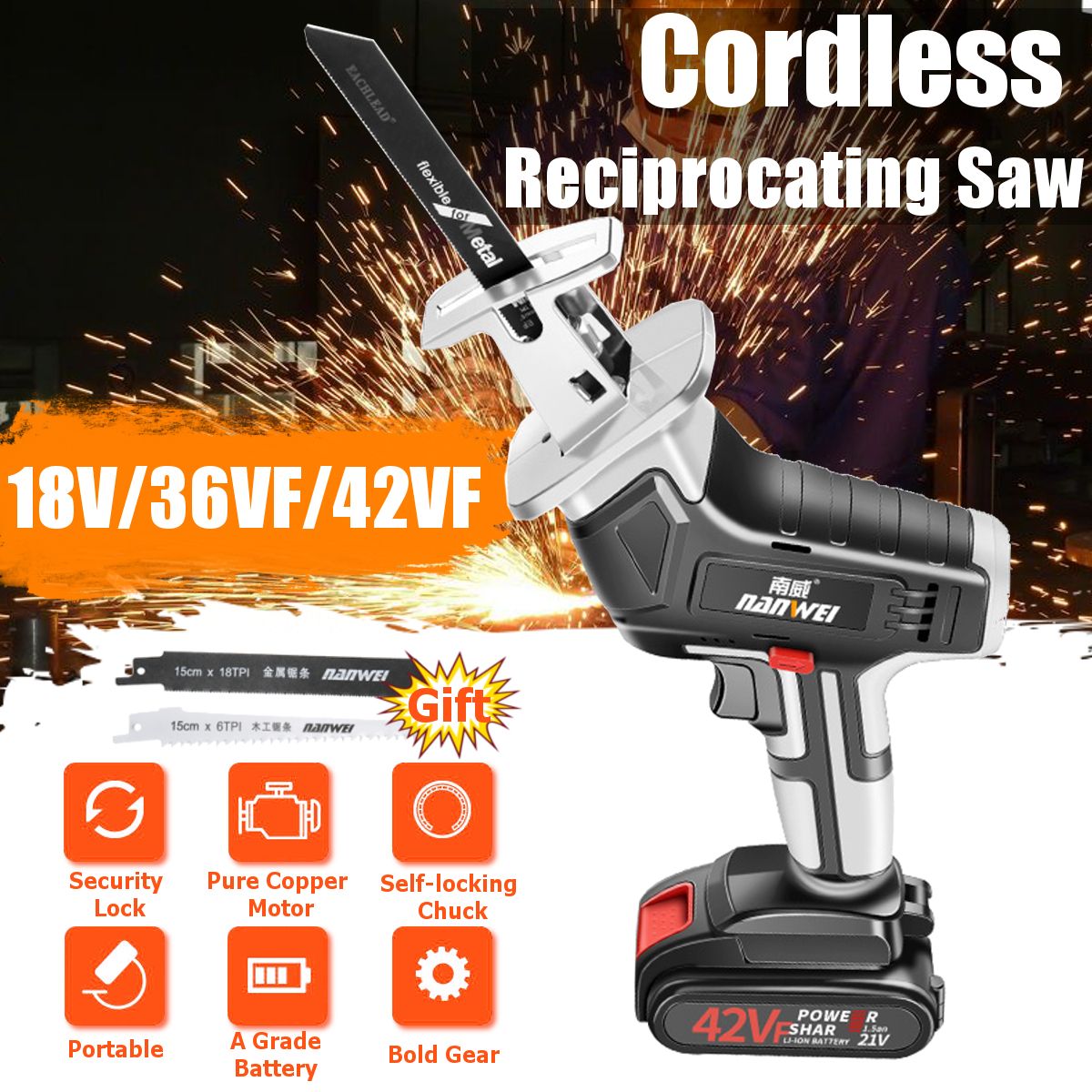 NANWEI-220V-18V36VF42VF-Brushless-Reciprocating-Saw-Variable-Speed-with-Li-ion-Rechargeable-Battery--1760986