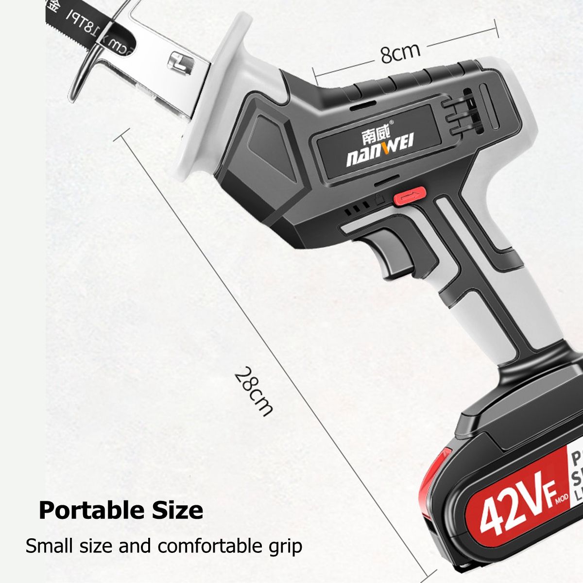 NANWEI-220V-18V36VF42VF-Brushless-Reciprocating-Saw-Variable-Speed-with-Li-ion-Rechargeable-Battery--1760986