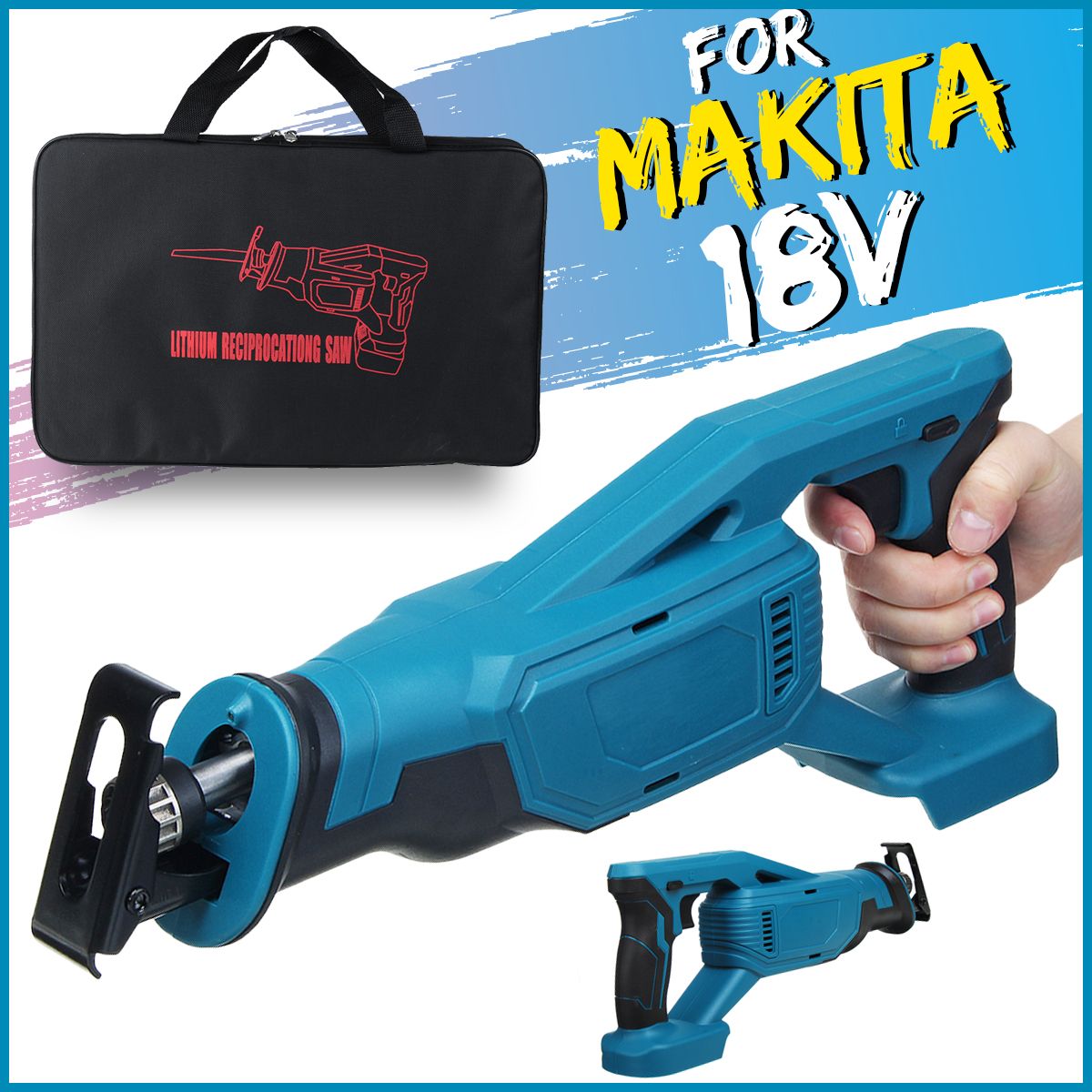 Replacement-Electric-Cordless-Brushless-Reciprocating-Saw-Body-Fit-For-Makita-18V-Battery-1673531