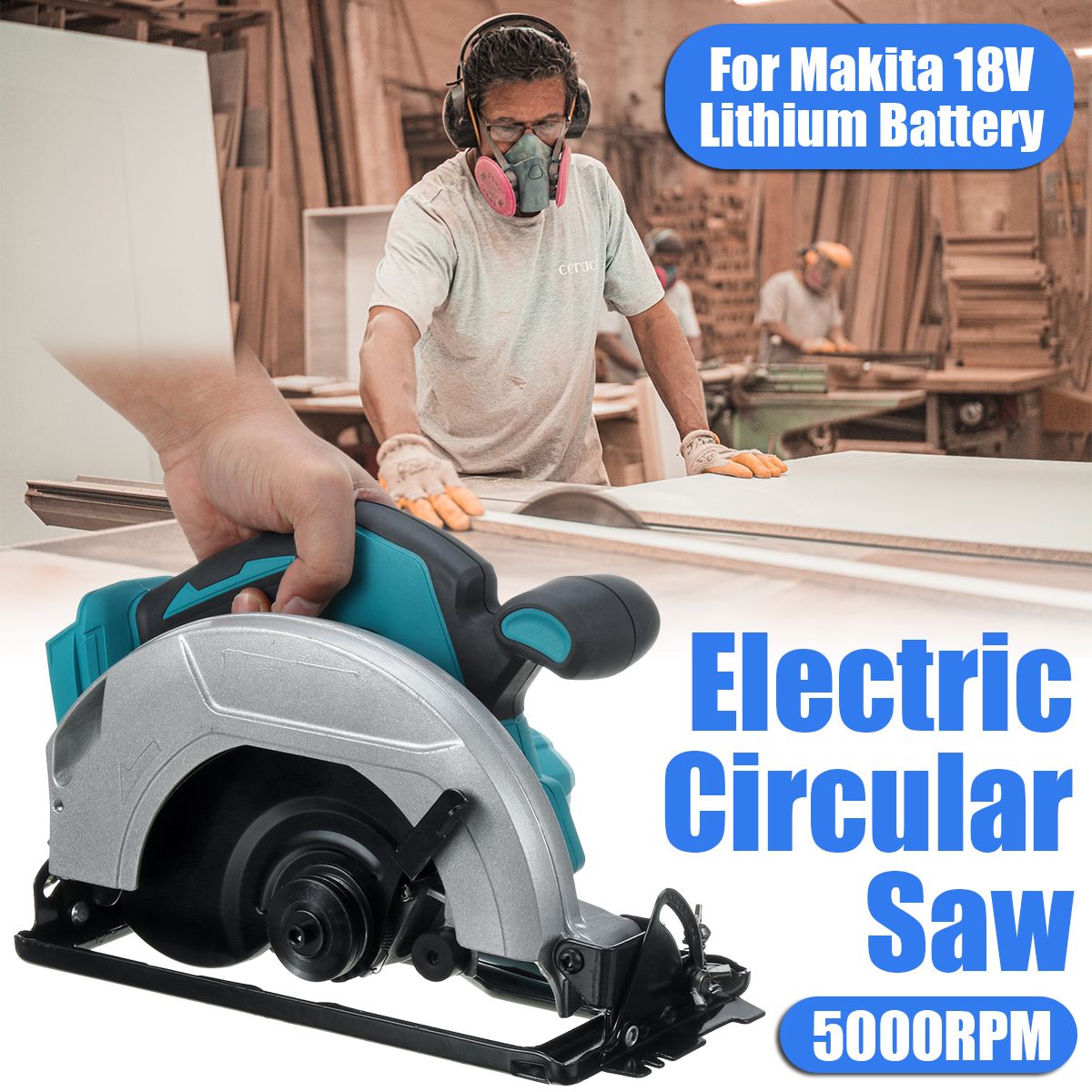 XSH03Z-18V-5000RPM-6-12quot-Brushless-Electric-Circular-Saw-Fit-for-Makita-Battery-1749300