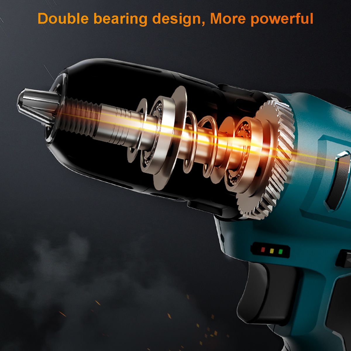 168V-38quot-Impact-Drill-1350rpm-2-Speeds-LED-Cordless-Drill-Driver-Kit-w-Li-Ion-Battery-amp-Charger-1762901