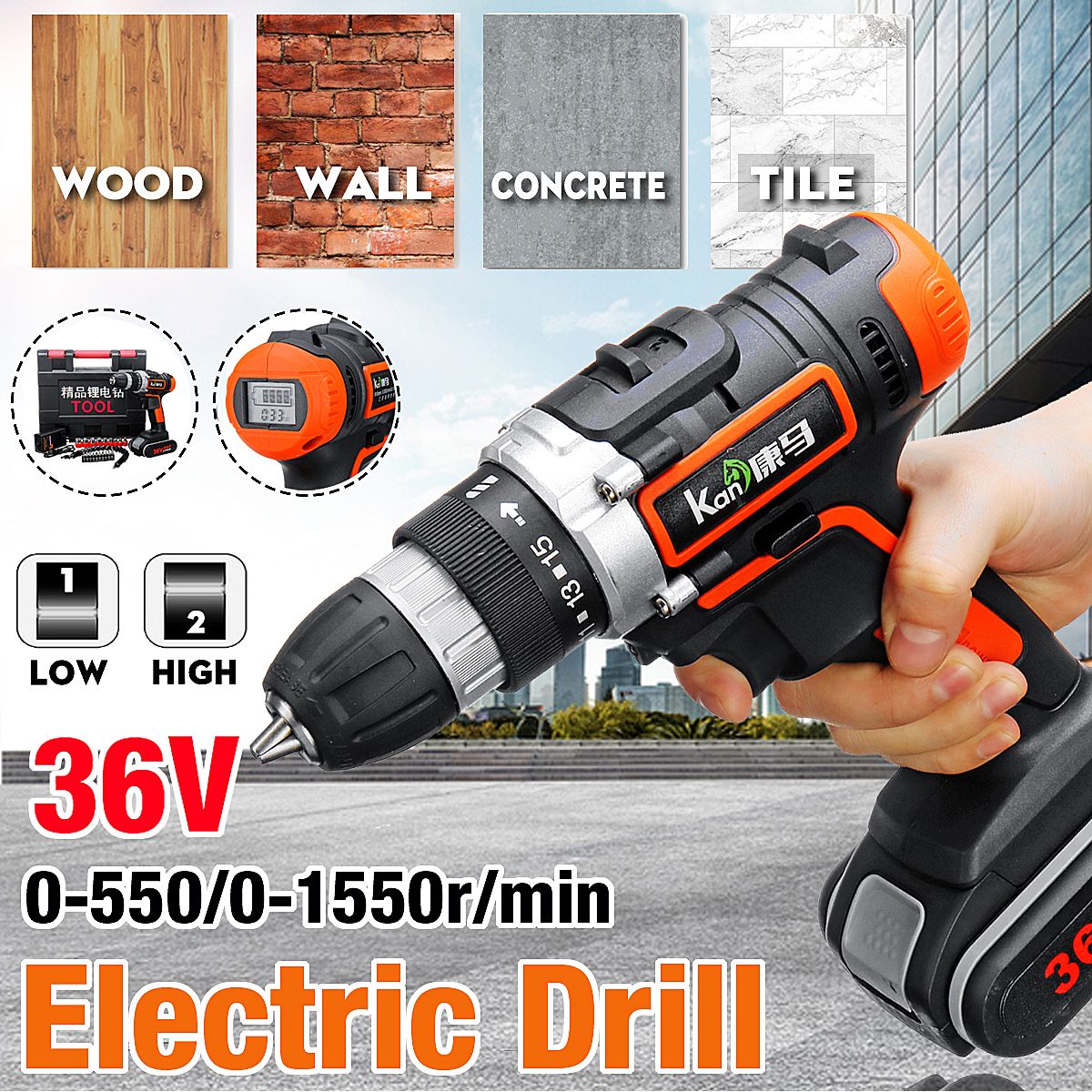 36V-Cordless-Power-Drills-Electricity-Display-Electric-Screwdriver-Lithium-Battery-Driver-Tool-With--1426538